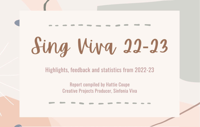 Sing Viva a Carers choir